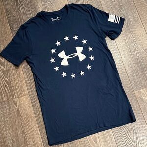 Under Armour Men's Navy T-Shirt